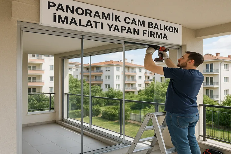 Sarıyer çerçevesiz cam balkon, kesintisiz manzara